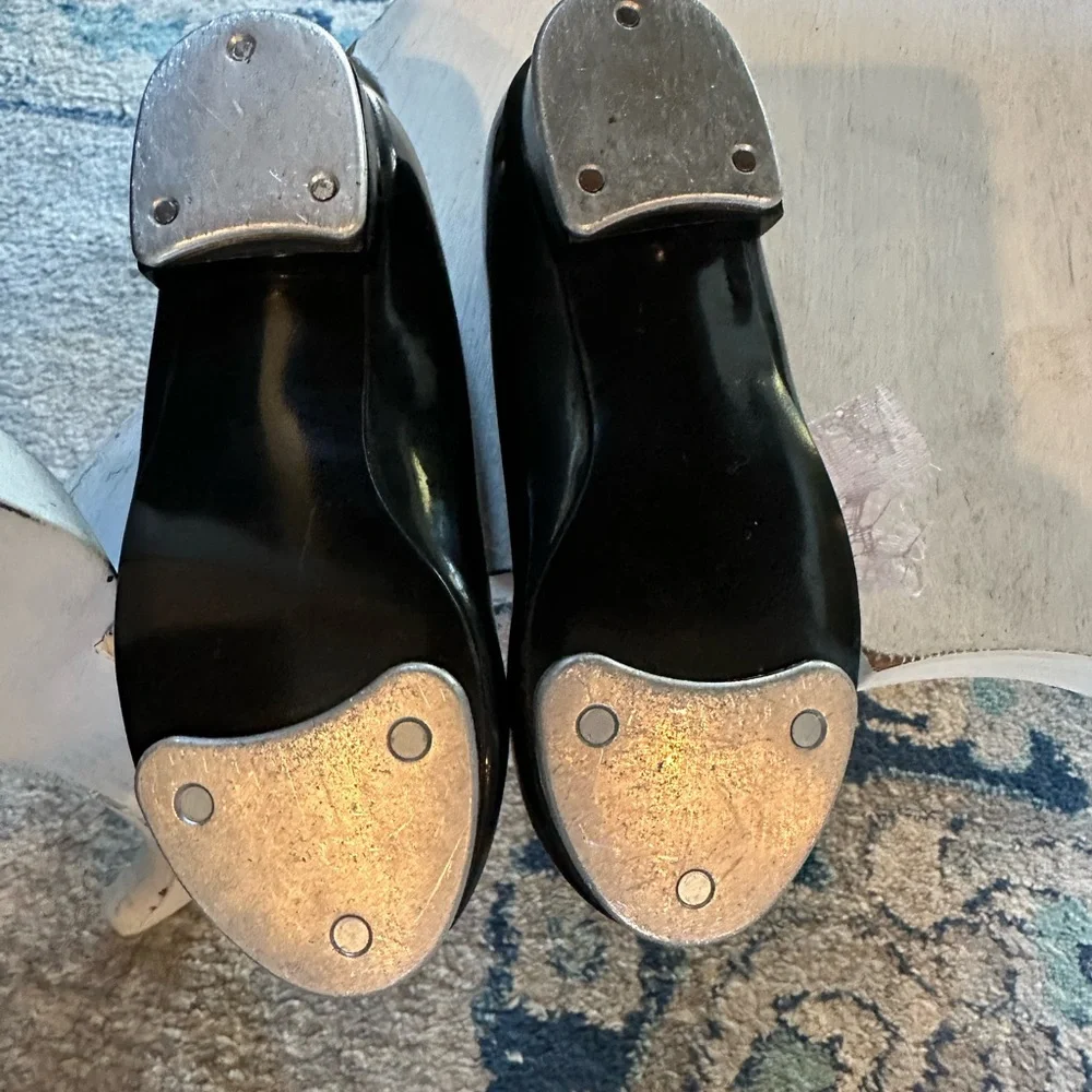 Black Vintage Tap Shoes